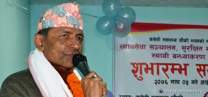 बेलबारीका मेयरले ट्रमासेन्टर अस्पताल बनाउन २ विघा जग्गा दिने