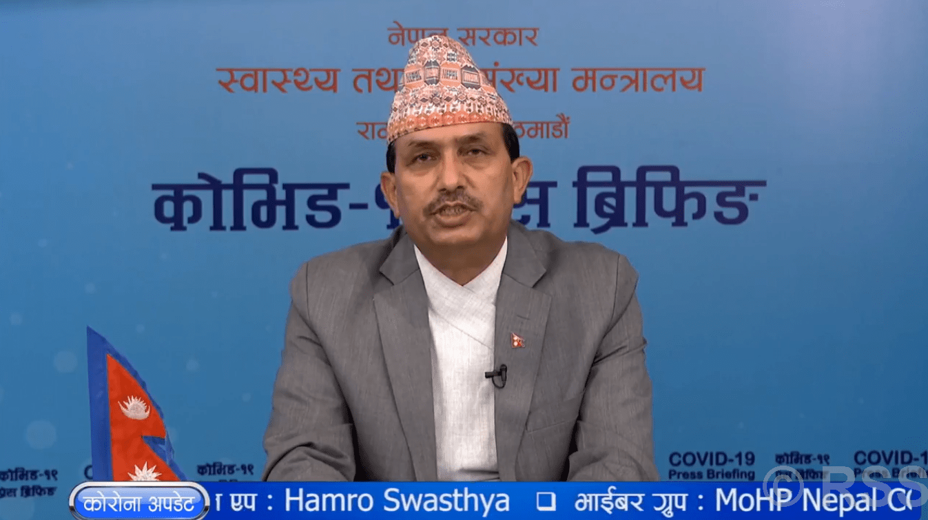 सबै संक्रमितको उपचार गर्न स्वास्थ्य पूर्वाधार तयारीः मन्त्री ढकाल