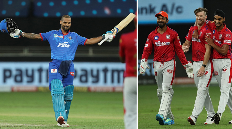 धवनले कीर्तिमान शतक बनाए पनि   पञ्जाबसँग दिल्ली पराजित