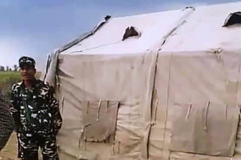 स्थानीयको प्रतिरोधपछि दशगजाबाट भारतले अस्थायी पोष्ट हटायो