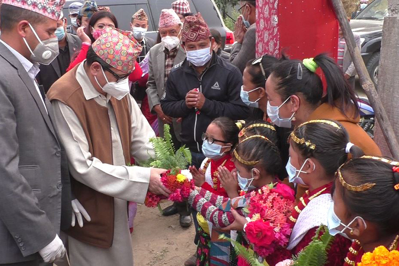 महेन्द्रले बसाएको बस्तीमा पूर्वराजा, भव्य स्वागत