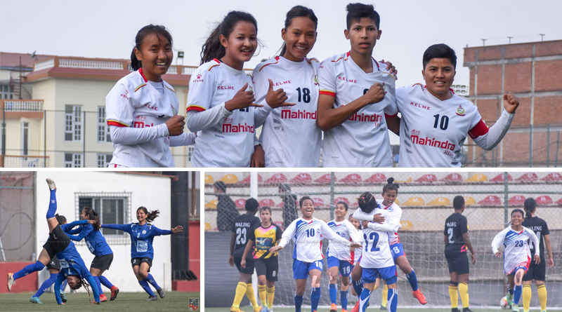 राष्ट्रिय मिहला लिगमा एपिएफ र विराटनगर विजयी