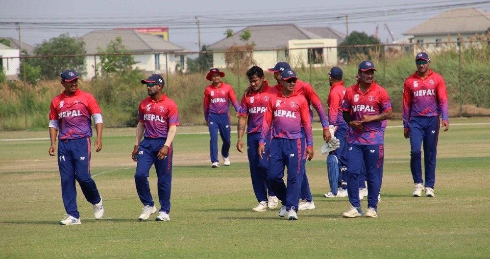 त्रिकोणत्मक सिरिज स्पेनमाः नेपाल, स्कटल्याण्ड र नमिबिया खेल्दै