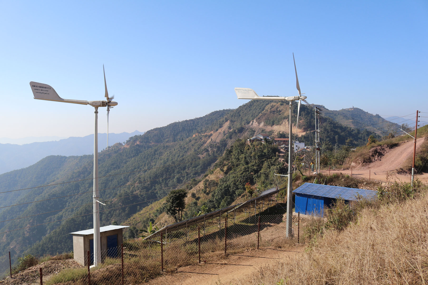 हावाबाट उत्पादित वायु ऊर्जा प्लान्ट दुई वर्षदेखि बन्द