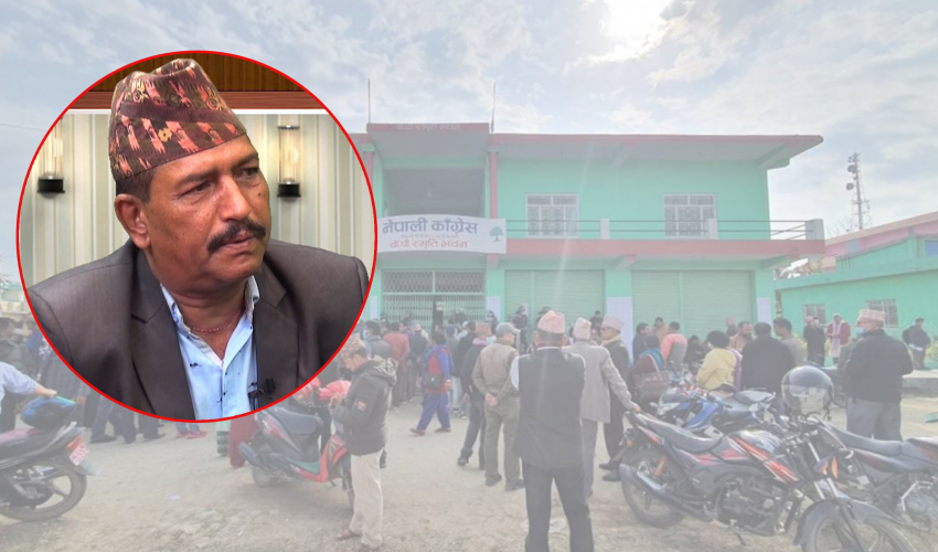 नेपाली काँग्रेस कैलालीको सभापतिमा भट्ट