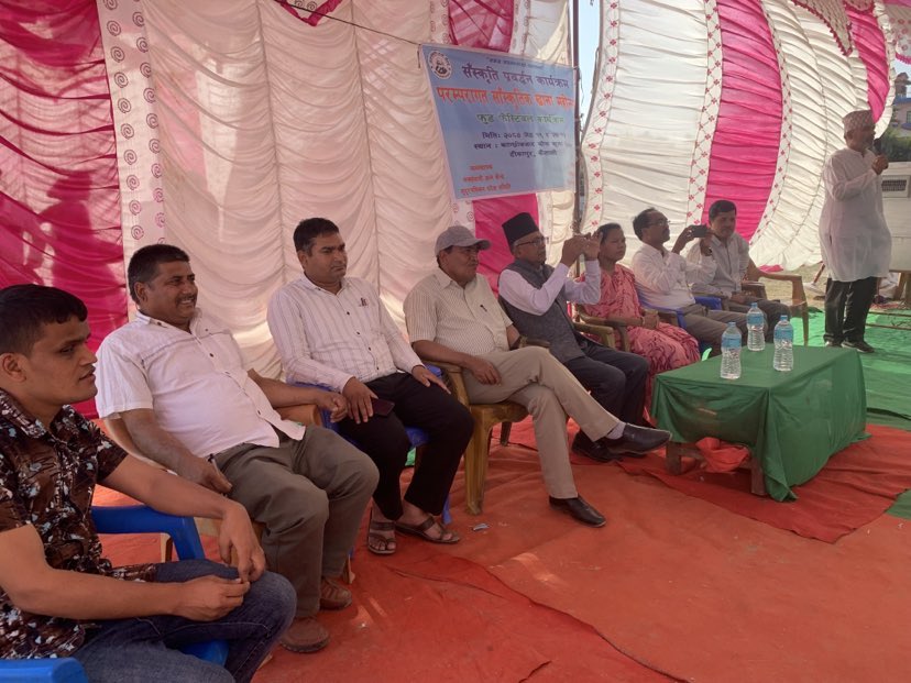 परम्परागत साँस्कृतिक खाना महोत्सव सम्पन्न