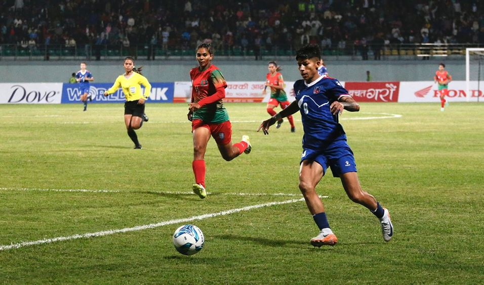 साफ च्याम्पियनसिप फाइनलमा बंगलादेशसँग विजयी